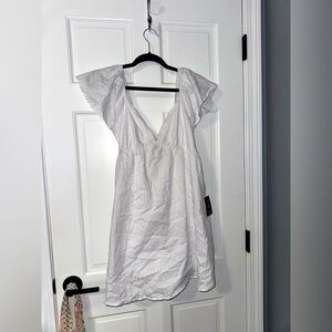 NWT - Lulus mini dress - white - size XS